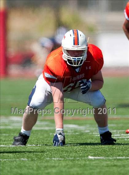 Thumbnail 3 in Timpview vs. Bakersfield (Mission Viejo Football Classic) photogallery.