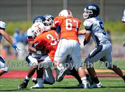 Thumbnail 3 in Timpview vs. Bakersfield (Mission Viejo Football Classic) photogallery.