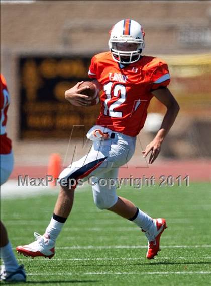 Thumbnail 2 in Timpview vs. Bakersfield (Mission Viejo Football Classic) photogallery.