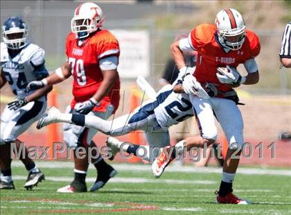 Thumbnail 2 in Timpview vs. Bakersfield (Mission Viejo Football Classic) photogallery.