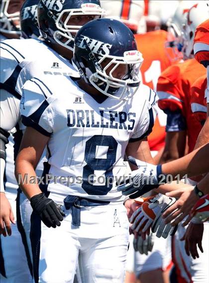 Thumbnail 1 in Timpview vs. Bakersfield (Mission Viejo Football Classic) photogallery.