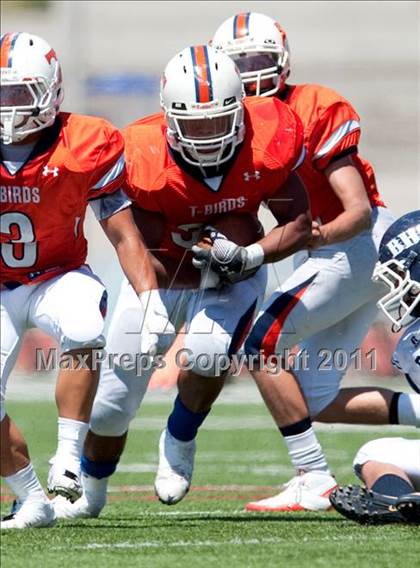 Thumbnail 1 in Timpview vs. Bakersfield (Mission Viejo Football Classic) photogallery.
