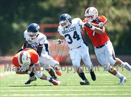 Thumbnail 3 in Timpview vs. Bakersfield (Mission Viejo Football Classic) photogallery.