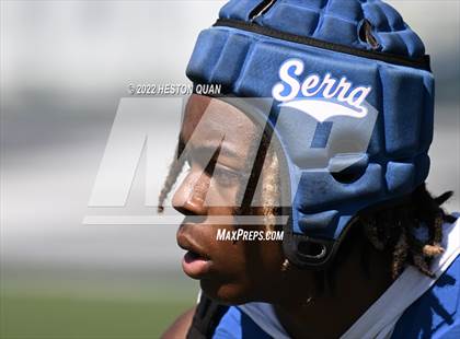 Thumbnail 1 in St. John Bosco vs. Serra (Brave 8 Invitational) photogallery.