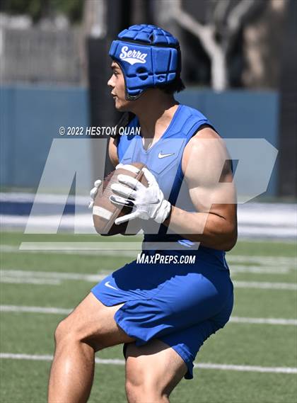 Thumbnail 3 in St. John Bosco vs. Serra (Brave 8 Invitational) photogallery.
