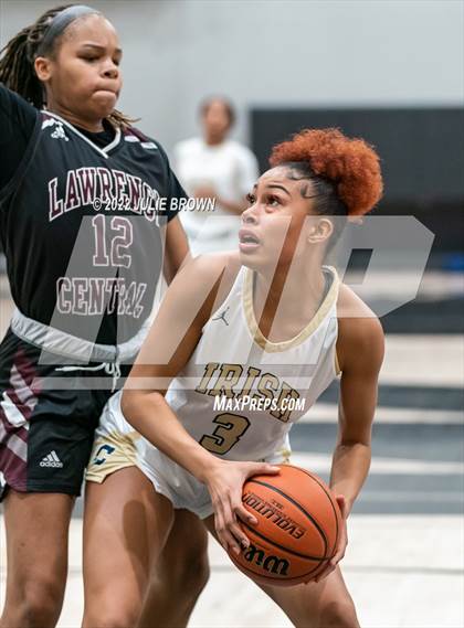 Thumbnail 1 in Lawrence Central vs. Cathedral (IHSAA 4A Sectional Rd 1) photogallery.