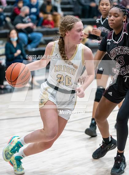 Thumbnail 1 in Lawrence Central vs. Cathedral (IHSAA 4A Sectional Rd 1) photogallery.