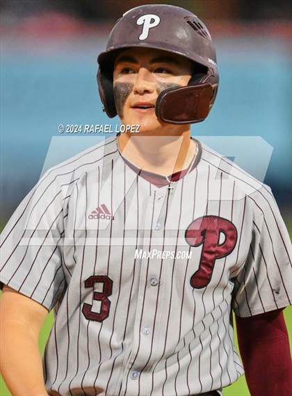 Thumbnail 2 in Cy-Fair vs. Pearland (UIL Baseball 6A Region 3 Regional Final) photogallery.
