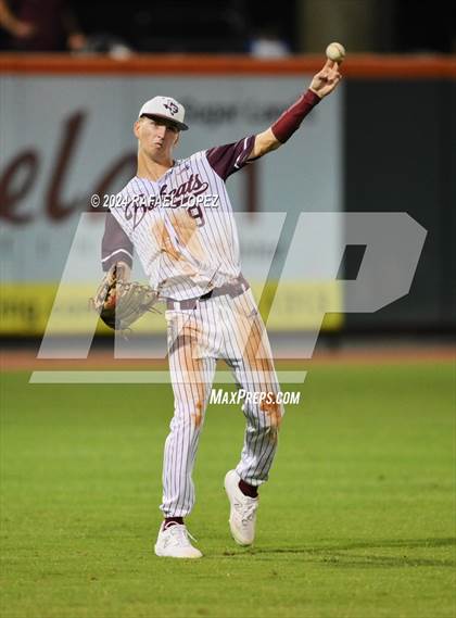 Thumbnail 2 in Cy-Fair vs. Pearland (UIL Baseball 6A Region 3 Regional Final) photogallery.