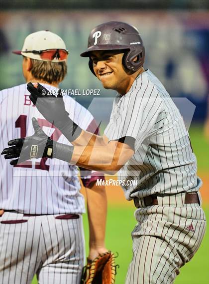 Thumbnail 2 in Cy-Fair vs. Pearland (UIL Baseball 6A Region 3 Regional Final) photogallery.