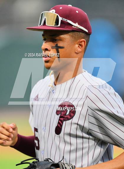 Thumbnail 3 in Cy-Fair vs. Pearland (UIL Baseball 6A Region 3 Regional Final) photogallery.