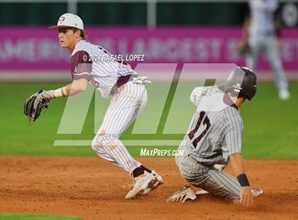 Thumbnail 3 in Cy-Fair vs. Pearland (UIL Baseball 6A Region 3 Regional Final) photogallery.