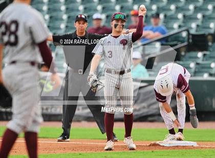 Thumbnail 3 in Cy-Fair vs. Pearland (UIL Baseball 6A Region 3 Regional Final) photogallery.