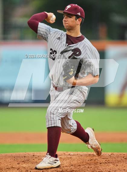 Thumbnail 2 in Cy-Fair vs. Pearland (UIL Baseball 6A Region 3 Regional Final) photogallery.