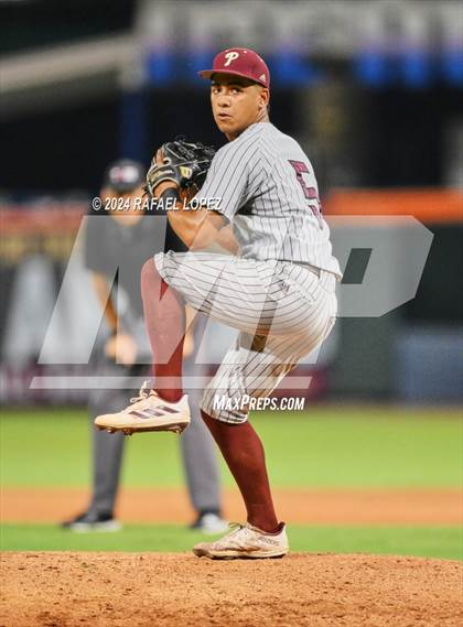 Thumbnail 1 in Cy-Fair vs. Pearland (UIL Baseball 6A Region 3 Regional Final) photogallery.