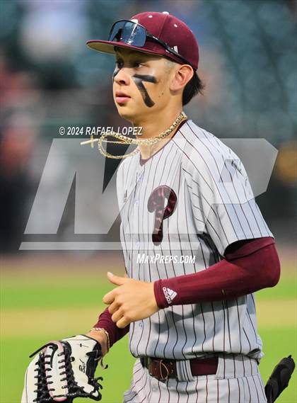 Thumbnail 2 in Cy-Fair vs. Pearland (UIL Baseball 6A Region 3 Regional Final) photogallery.