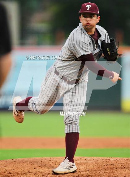 Thumbnail 3 in Cy-Fair vs. Pearland (UIL Baseball 6A Region 3 Regional Final) photogallery.