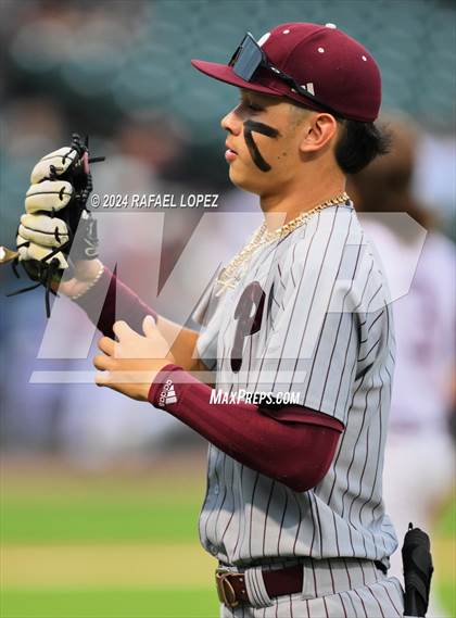 Thumbnail 3 in Cy-Fair vs. Pearland (UIL Baseball 6A Region 3 Regional Final) photogallery.