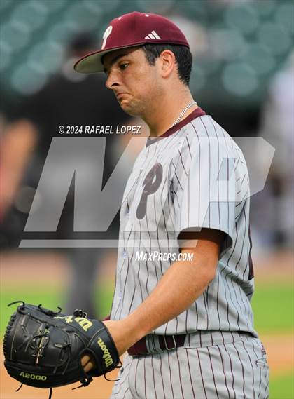 Thumbnail 2 in Cy-Fair vs. Pearland (UIL Baseball 6A Region 3 Regional Final) photogallery.