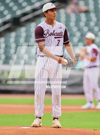 Thumbnail 2 in Cy-Fair vs. Pearland (UIL Baseball 6A Region 3 Regional Final) photogallery.