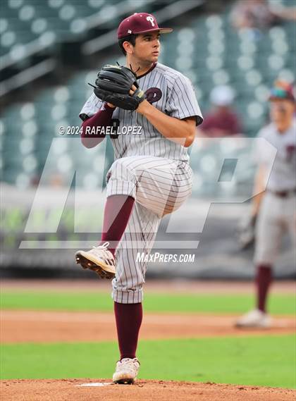 Thumbnail 3 in Cy-Fair vs. Pearland (UIL Baseball 6A Region 3 Regional Final) photogallery.