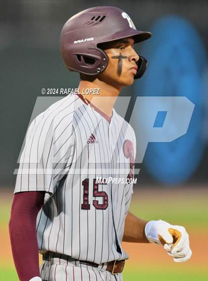 Thumbnail 2 in Cy-Fair vs. Pearland (UIL Baseball 6A Region 3 Regional Final) photogallery.