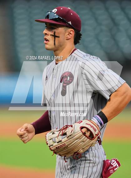 Thumbnail 2 in Cy-Fair vs. Pearland (UIL Baseball 6A Region 3 Regional Final) photogallery.