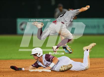 Thumbnail 3 in Cy-Fair vs. Pearland (UIL Baseball 6A Region 3 Regional Final) photogallery.