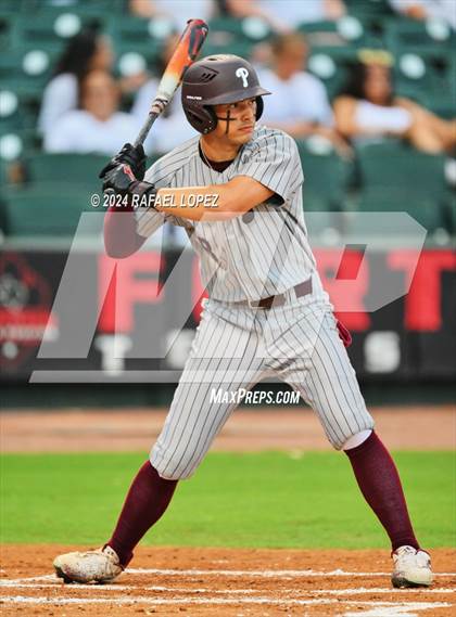 Thumbnail 2 in Cy-Fair vs. Pearland (UIL Baseball 6A Region 3 Regional Final) photogallery.