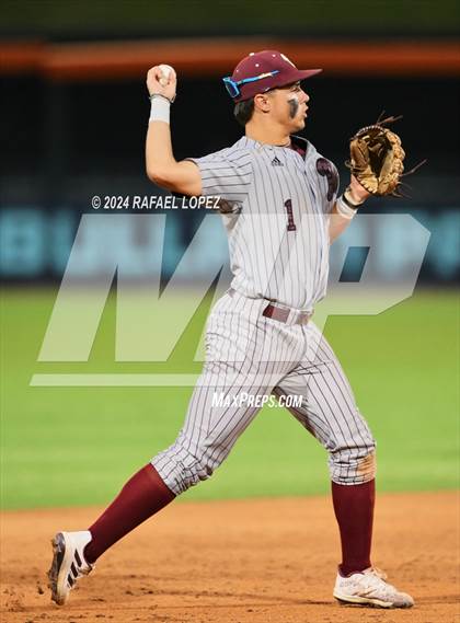Thumbnail 3 in Cy-Fair vs. Pearland (UIL Baseball 6A Region 3 Regional Final) photogallery.