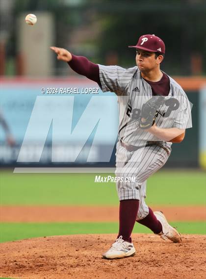 Thumbnail 1 in Cy-Fair vs. Pearland (UIL Baseball 6A Region 3 Regional Final) photogallery.