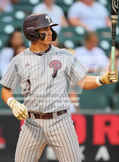 Thumbnail 2 in Cy-Fair vs. Pearland (UIL Baseball 6A Region 3 Regional Final) photogallery.