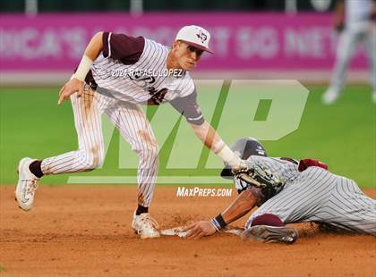 Thumbnail 2 in Cy-Fair vs. Pearland (UIL Baseball 6A Region 3 Regional Final) photogallery.
