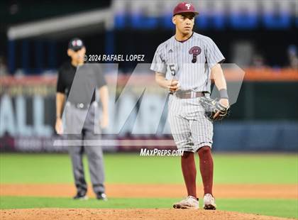 Thumbnail 3 in Cy-Fair vs. Pearland (UIL Baseball 6A Region 3 Regional Final) photogallery.