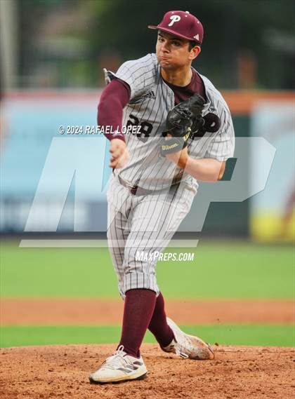 Thumbnail 1 in Cy-Fair vs. Pearland (UIL Baseball 6A Region 3 Regional Final) photogallery.