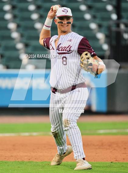 Thumbnail 3 in Cy-Fair vs. Pearland (UIL Baseball 6A Region 3 Regional Final) photogallery.