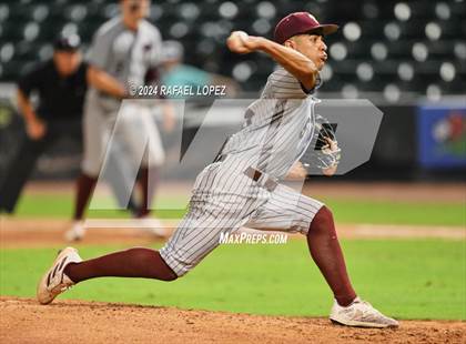 Thumbnail 2 in Cy-Fair vs. Pearland (UIL Baseball 6A Region 3 Regional Final) photogallery.