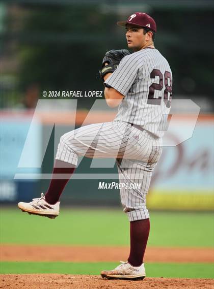 Thumbnail 3 in Cy-Fair vs. Pearland (UIL Baseball 6A Region 3 Regional Final) photogallery.