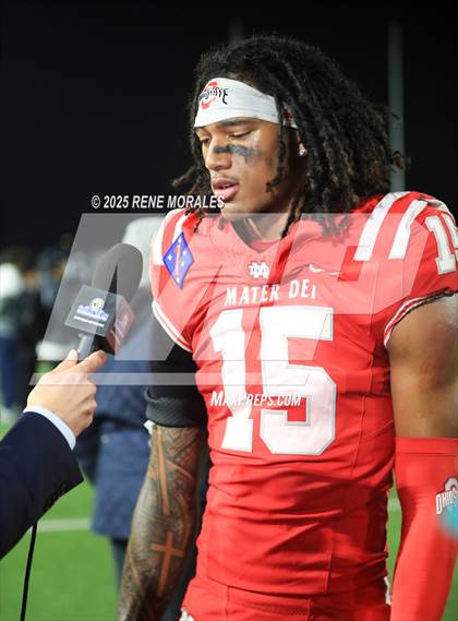 Thumbnail 3 in Mater Dei vs St. John Bosco photogallery.