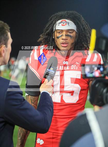 Thumbnail 2 in Mater Dei vs St. John Bosco photogallery.