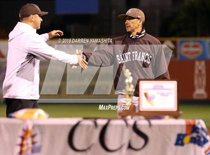Thumbnail 1 in Soledad vs. Saint Francis (CIF CCS D2 Final) photogallery.