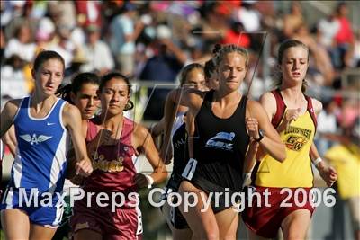 Thumbnail 1 in CIF State Championships - 1600m Run (Girls - Friday) photogallery.