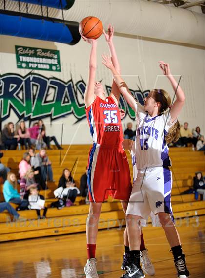 Thumbnail 2 in Cherry Creek vs. Arvada West (Rock Canyon/ThunderRidge Tournament) photogallery.