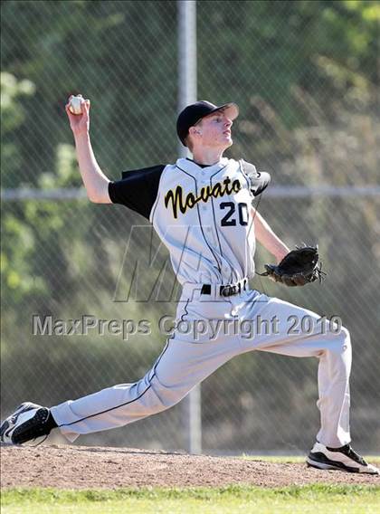 Thumbnail 2 in Novato @ Miramonte (CIF NCS D3 Playoffs) photogallery.