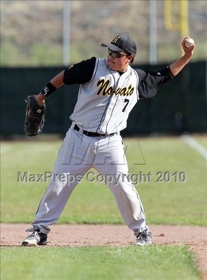 Thumbnail 3 in Novato @ Miramonte (CIF NCS D3 Playoffs) photogallery.