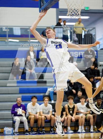 Thumbnail 1 in Real Salt Lake Academy vs. Bingham (5 for the Fight Hoopfest) photogallery.