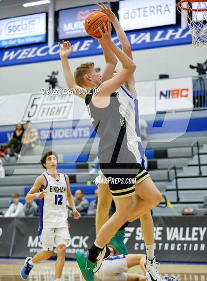 Thumbnail 1 in Real Salt Lake Academy vs. Bingham (5 for the Fight Hoopfest) photogallery.