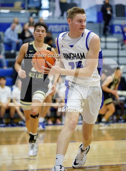 Thumbnail 1 in Real Salt Lake Academy vs. Bingham (5 for the Fight Hoopfest) photogallery.