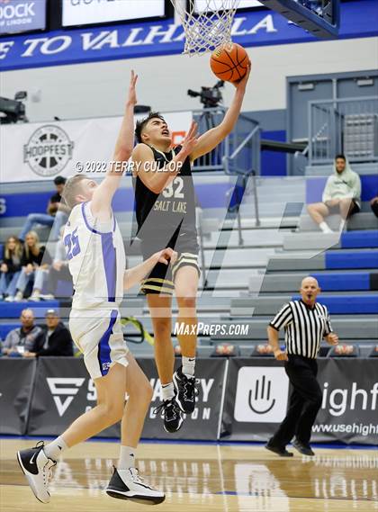 Thumbnail 1 in Real Salt Lake Academy vs. Bingham (5 for the Fight Hoopfest) photogallery.