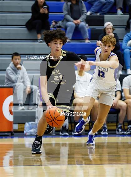 Thumbnail 2 in Real Salt Lake Academy vs. Bingham (5 for the Fight Hoopfest) photogallery.